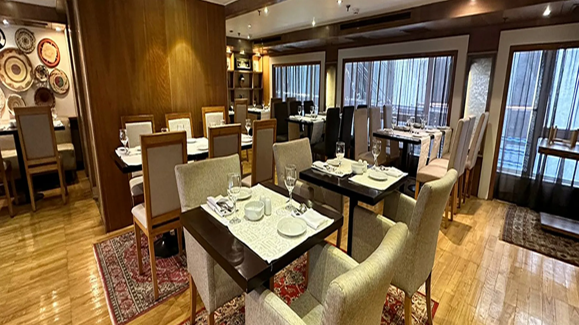 Restaurant aboard the Salima Nile Cruise Nile cruise